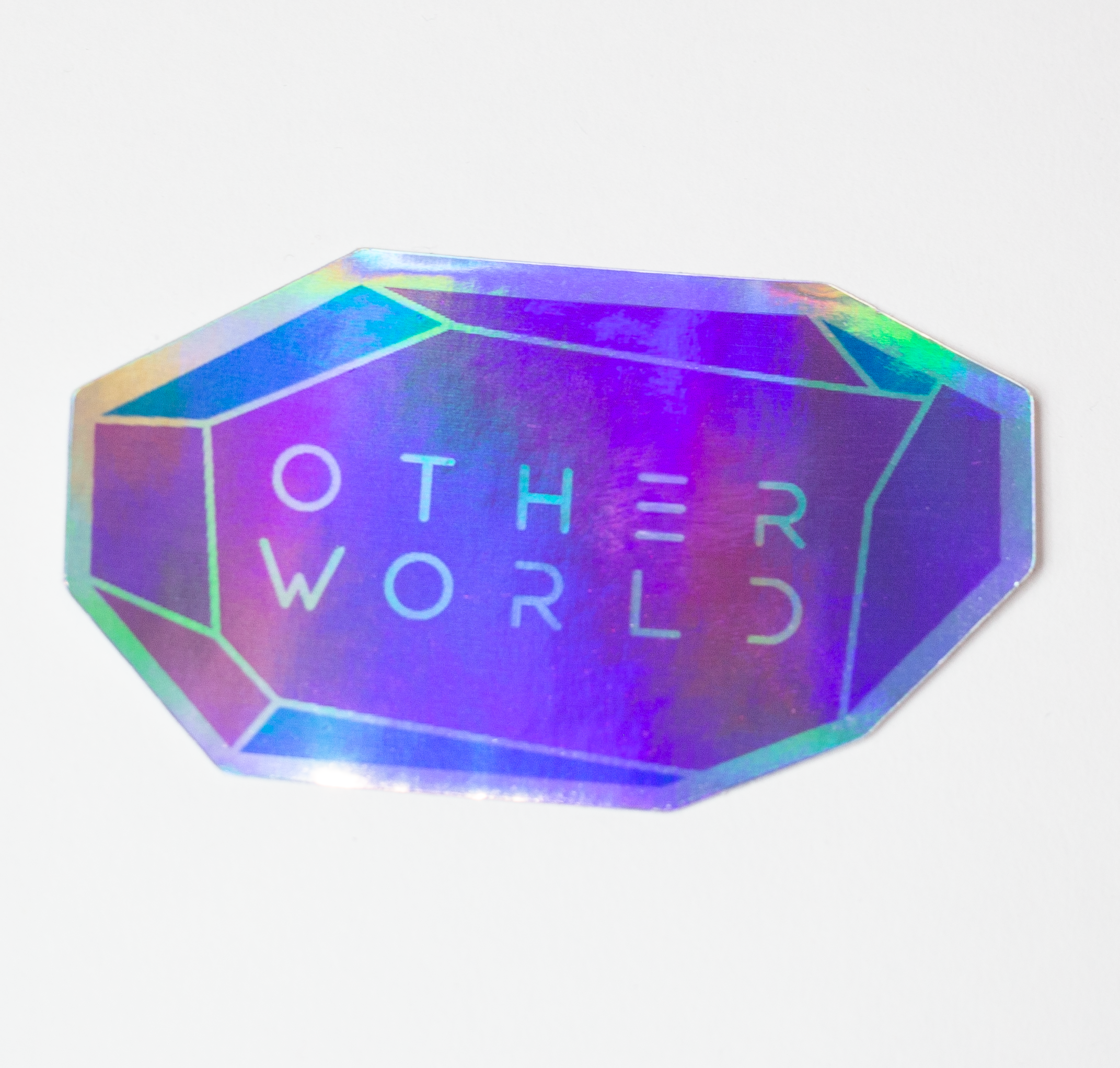 Crystal Hologram Sticker