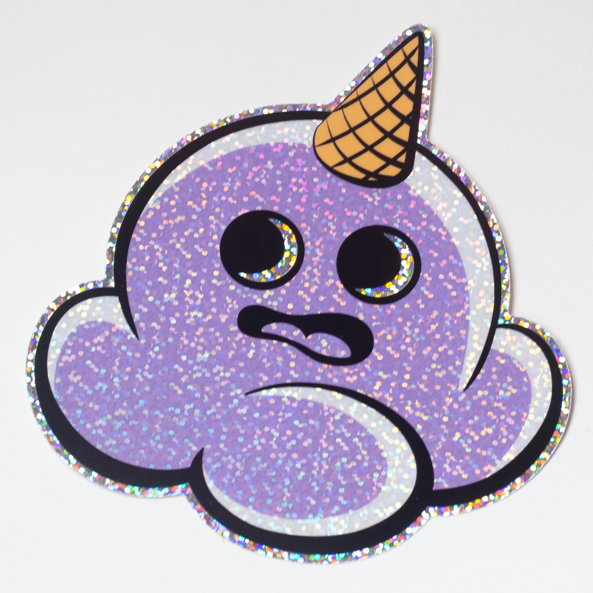 Glittery Scoop Stickers