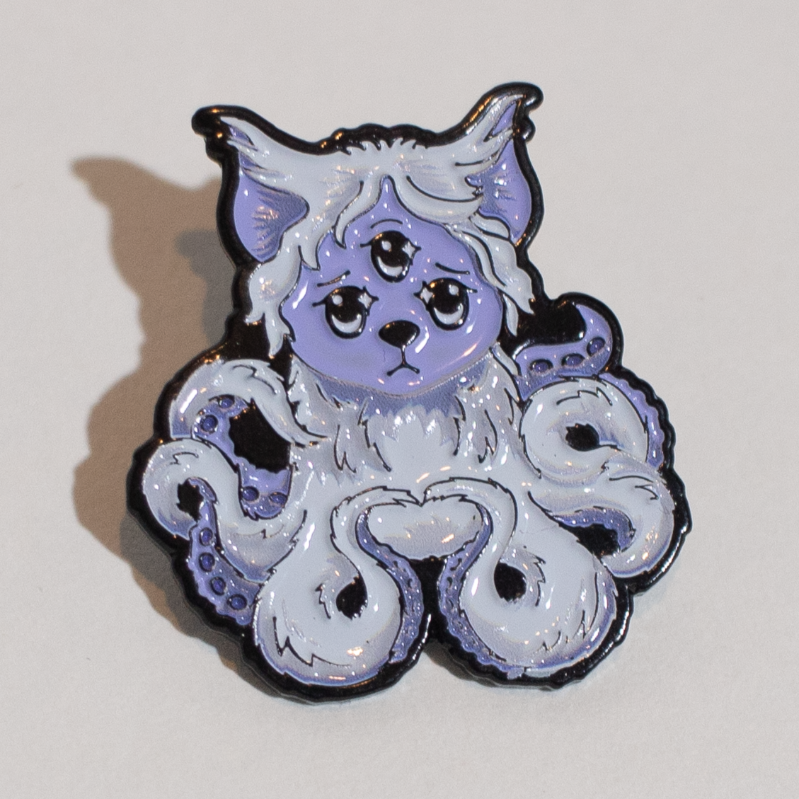 Septafloof Enamel Pin